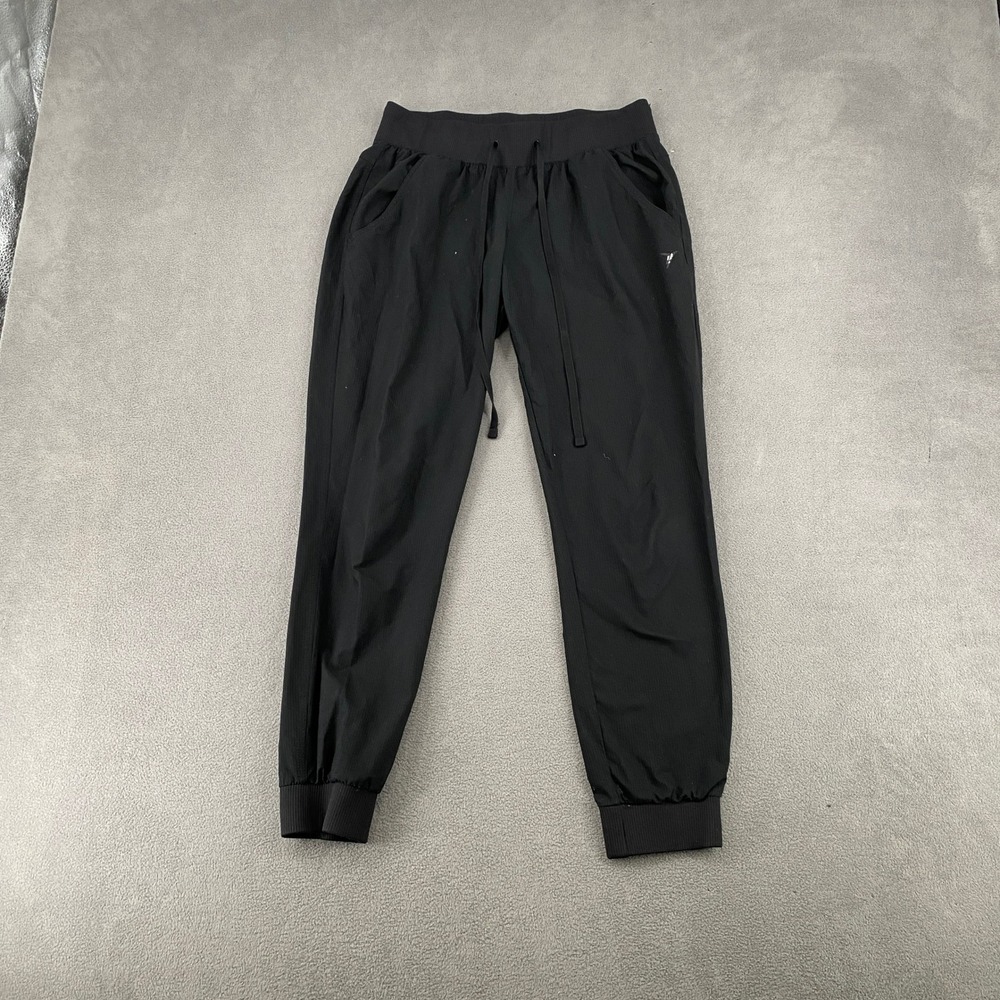 Old Navy Active Mens XS Black Joggers Drawstring Tapered Athletic Pants 7307